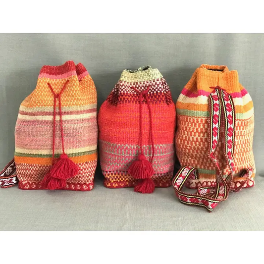 Handwoven Sling Backpack