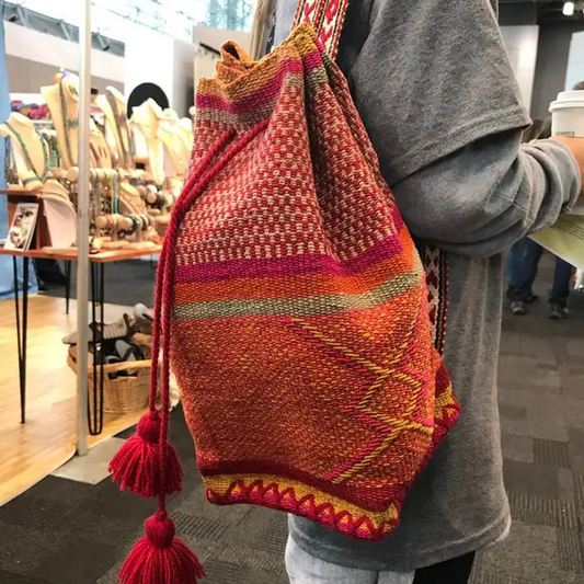 Handwoven Sling Backpack