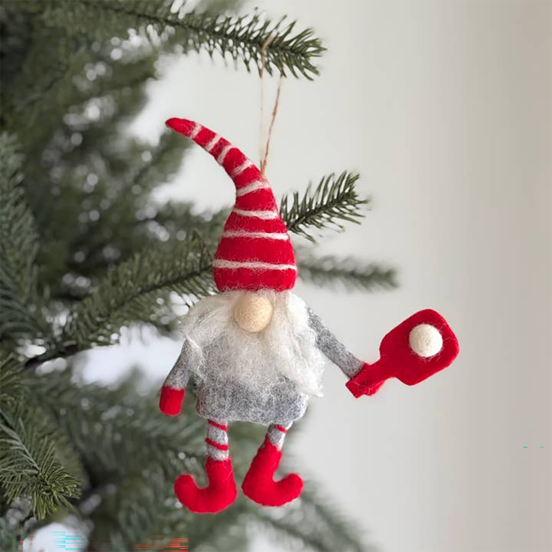 Pickleball Ghome Ornament