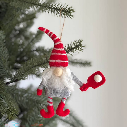 Pickleball Ghome Ornament