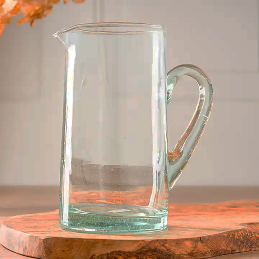 Moroccan Glass Pitcher