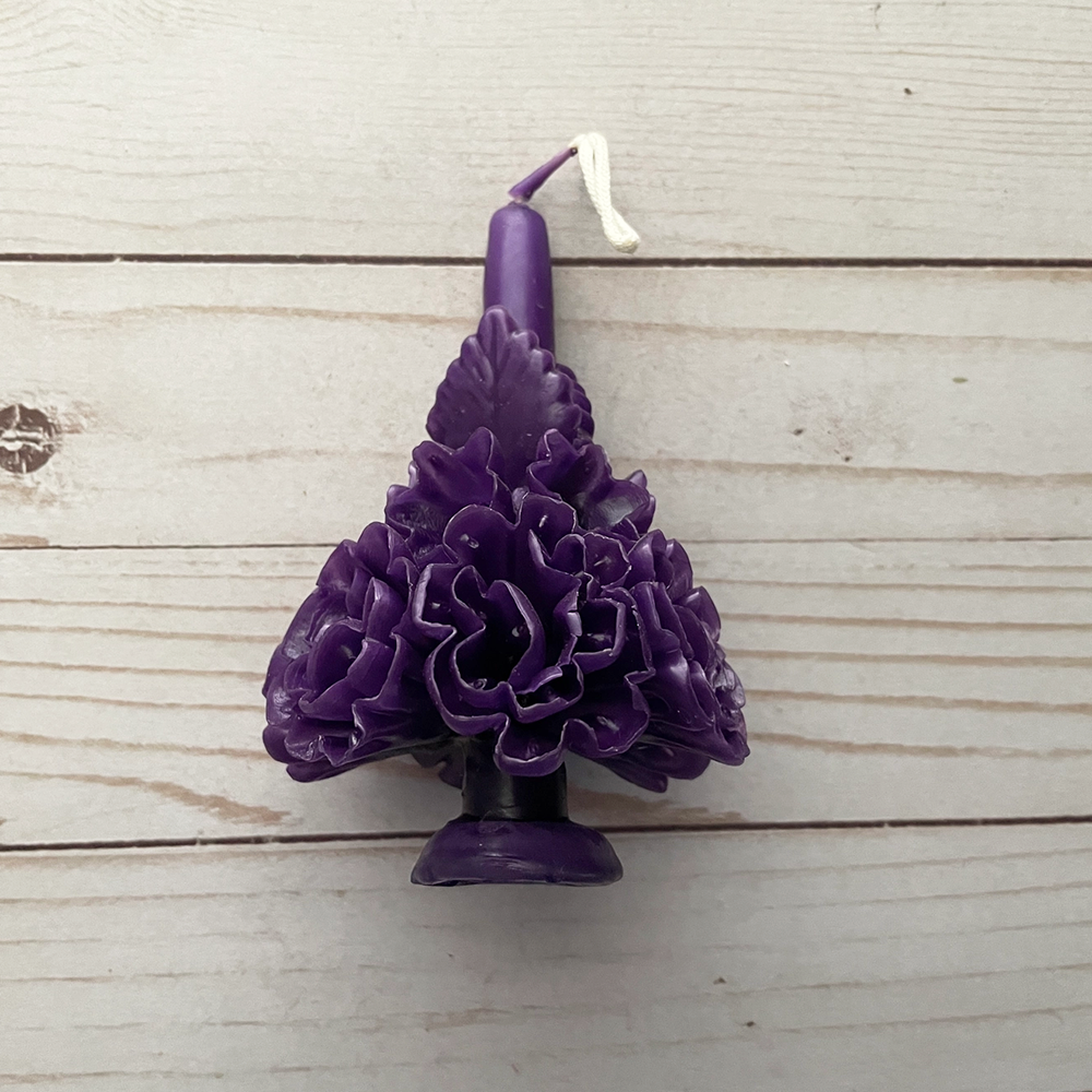 Oaxaca DOTD Floral Candle