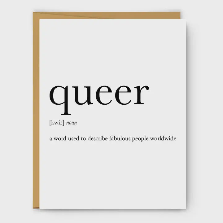 Queer Definition Card