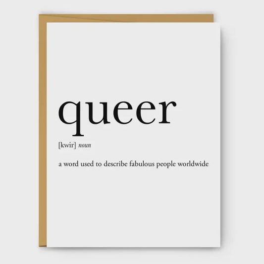 Queer Definition Card