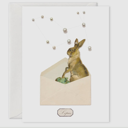 Constellation: Lepus Greeting Card