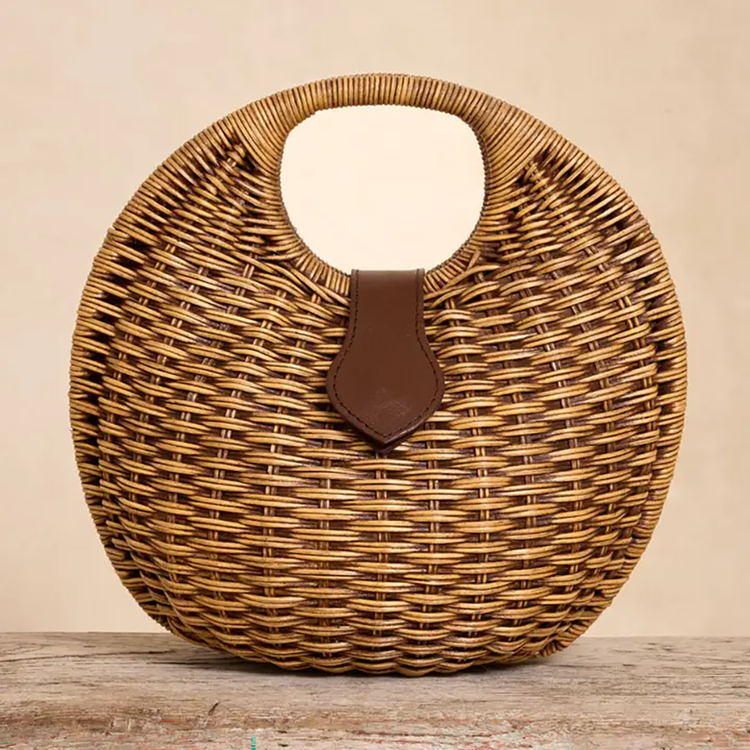 Rattan Orb Handbag – Craft Contemporary Shop