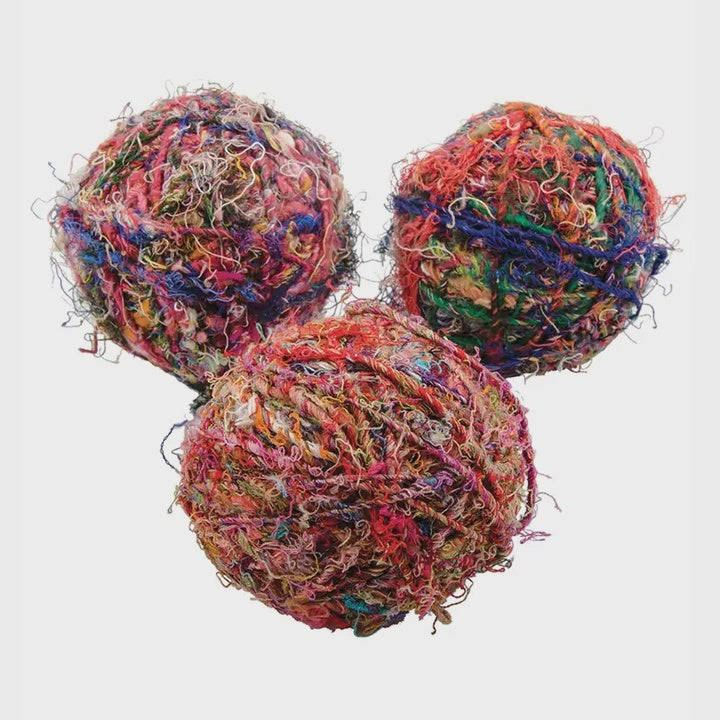 Recycled Hemp/Silk Thread Wool