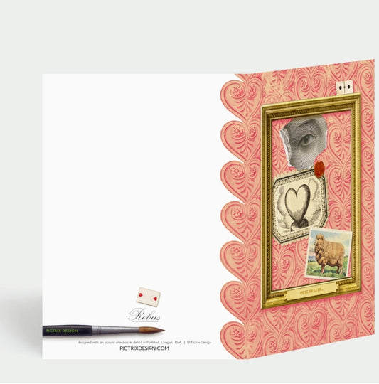 Reebus Greeting Card