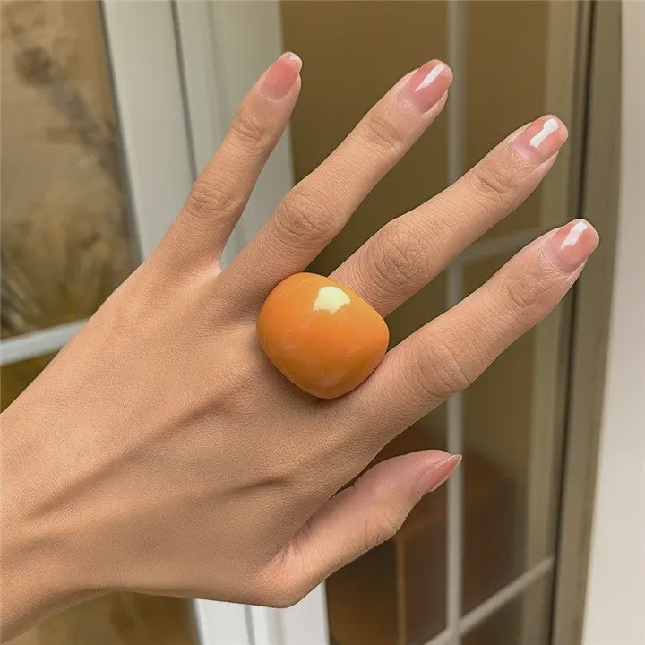 Colorful Acrylic Rings