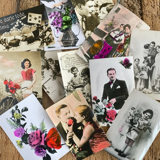 Vintage Romantic Postcards