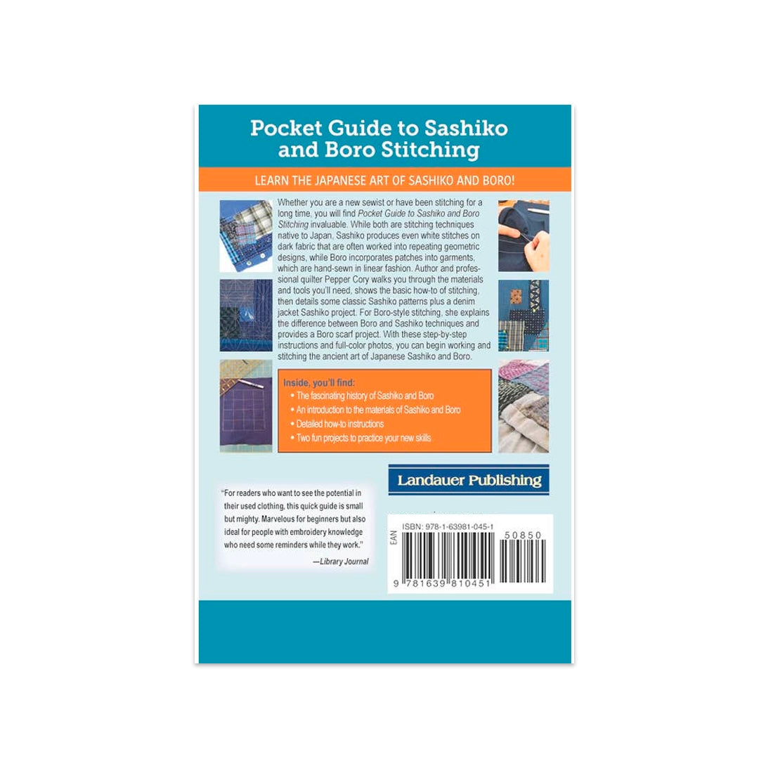 Sashiko & Boro Stitching Pocket Guide