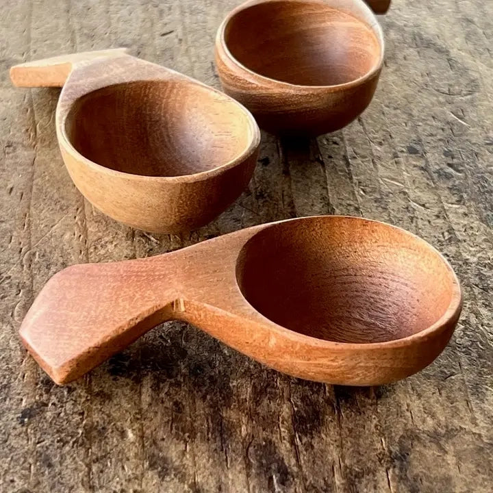 Tiny Neem Scoops and Spoons