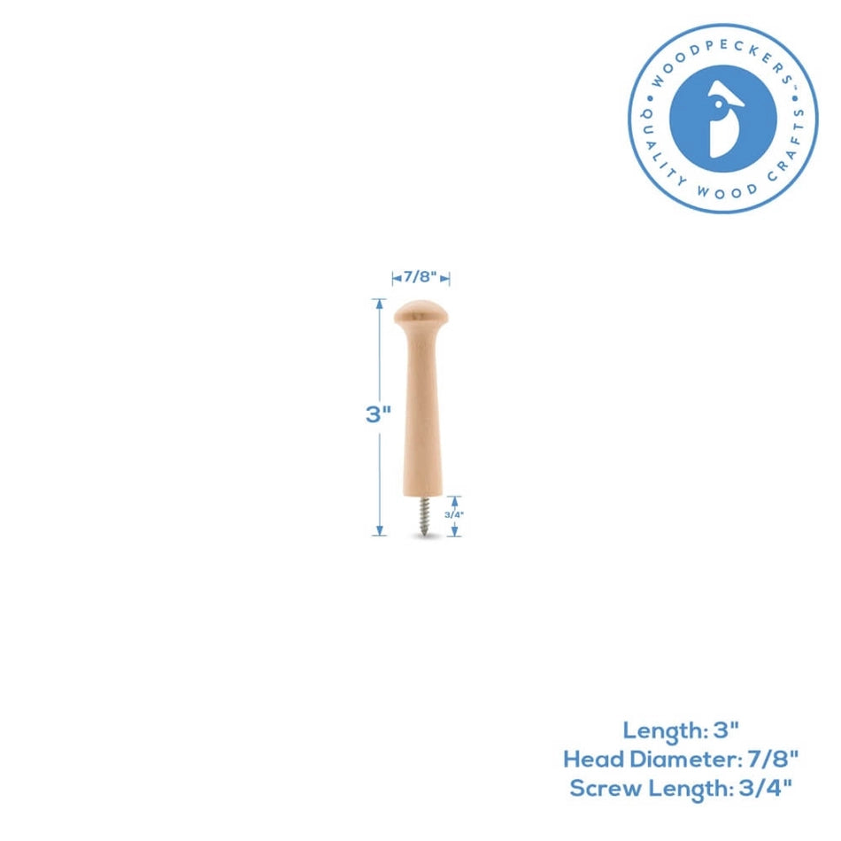 Wood Shaker Pegs