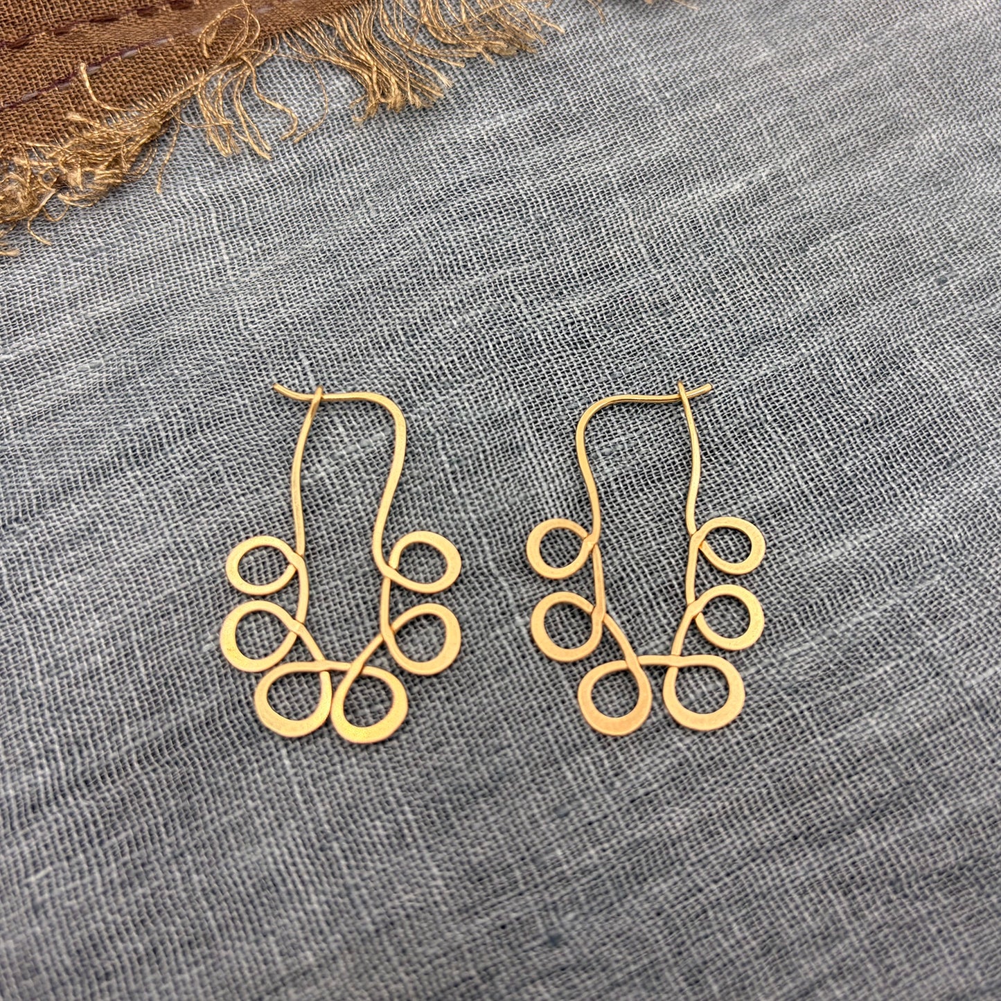 Silos Long Drop Earrings