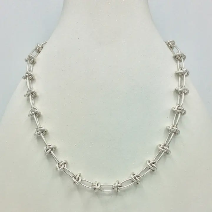 Chunky Love Knot Necklace