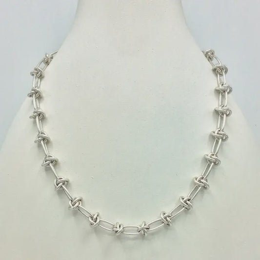 Chunky Love Knot Necklace