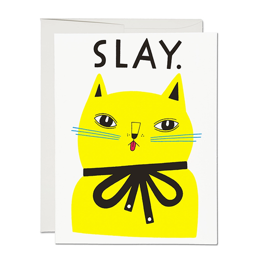 SLAY Friendship Greeting Card