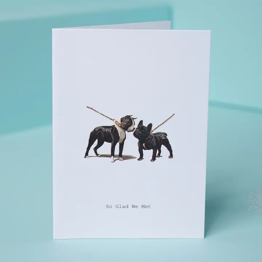 So Glad We Met Greeting Card