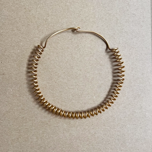 Consistent Spiral  Choker by Rest Objects