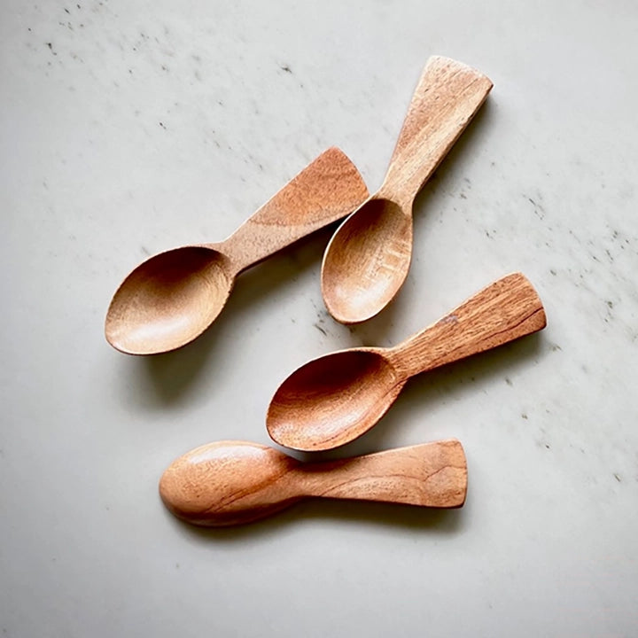 Tiny Neem Scoops and Spoons