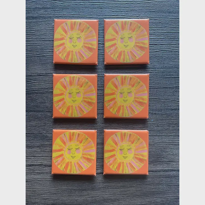 Square Magnets from Brenda Olson