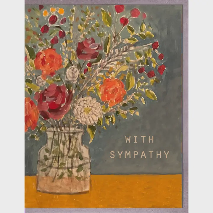 Sympathy Bouquet Card