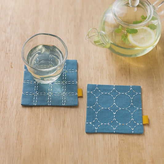 Sashiko Hidamari Coasters Kit