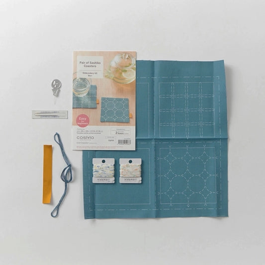 Sashiko Hidamari Coasters Kit