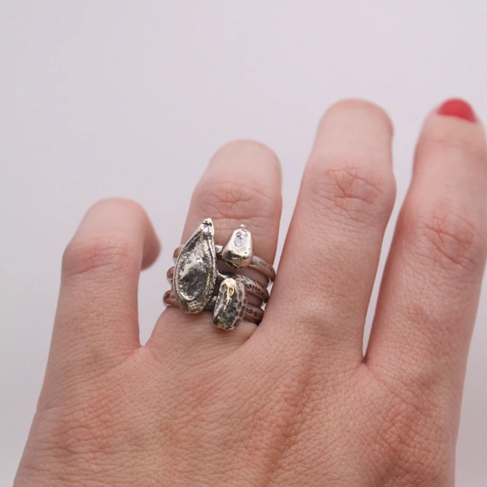 Bean Stacking Ring by MiCorasol