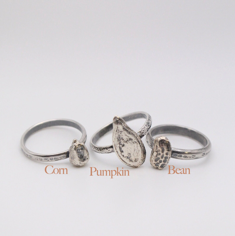 Bean Stacking Ring by MiCorasol