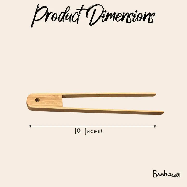 Bamboo Tongs