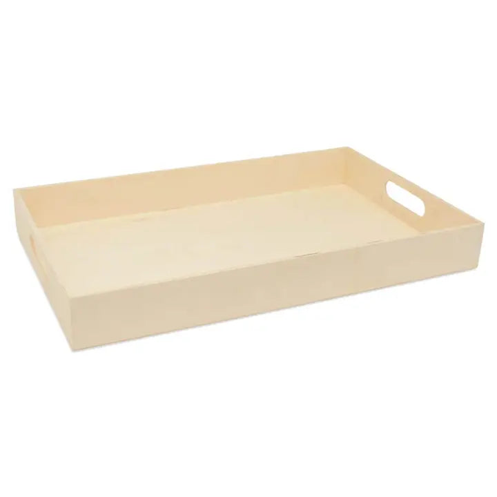 Unfinished Wood Nesting Trays