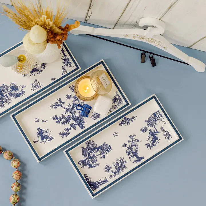 Unfinished Wood Nesting Trays