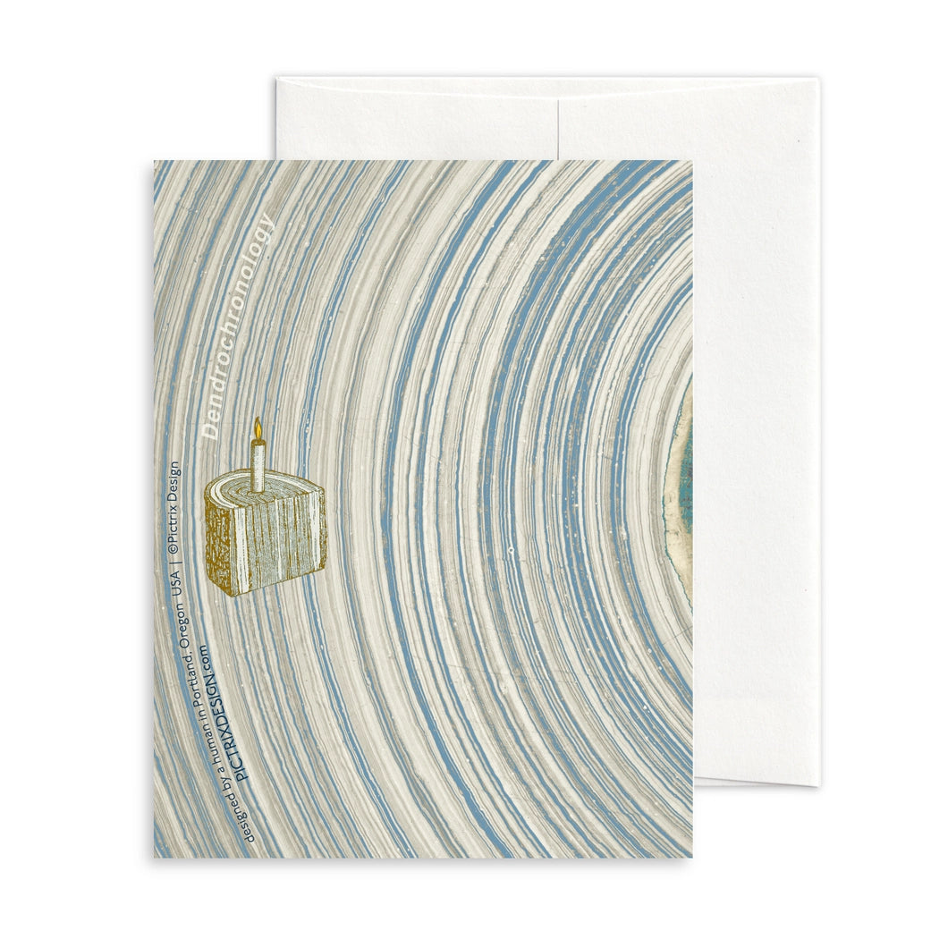 Dendrochronology Birthday Card