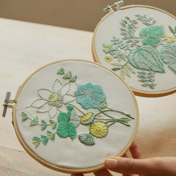 Designer Embroidery Kit - Water Garden