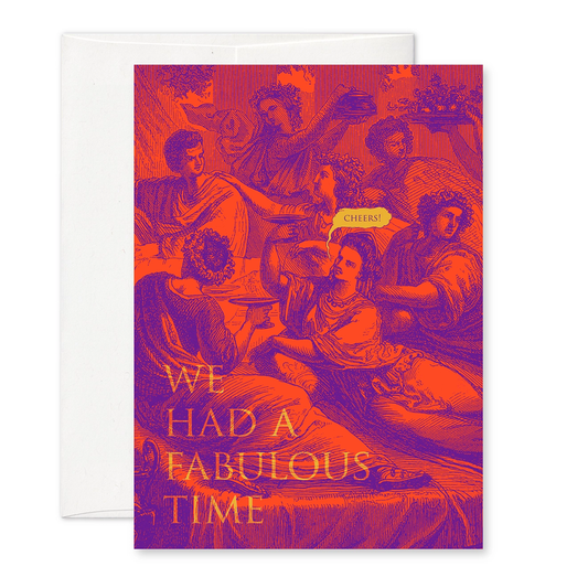 We Had a Fabulous Time - Card