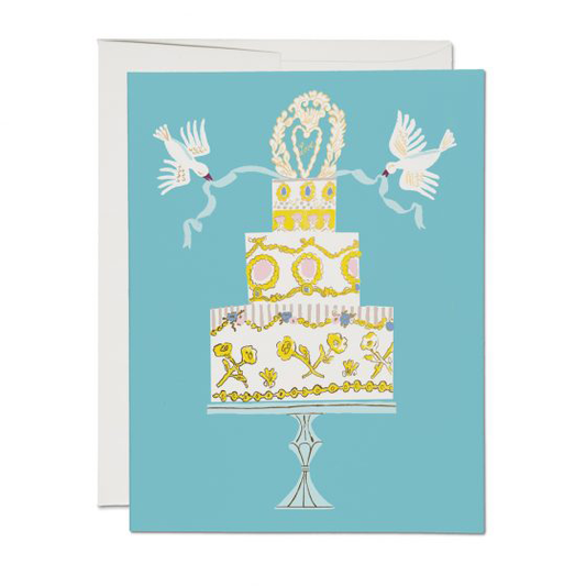 Love Cake Wedding Card