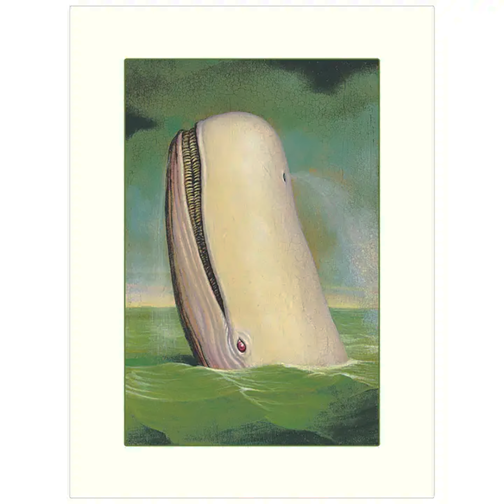 Vintage Whale Greeting Card