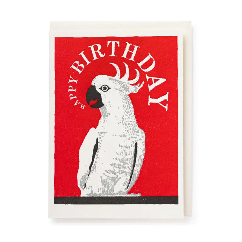 Birthday Cockatoo Card