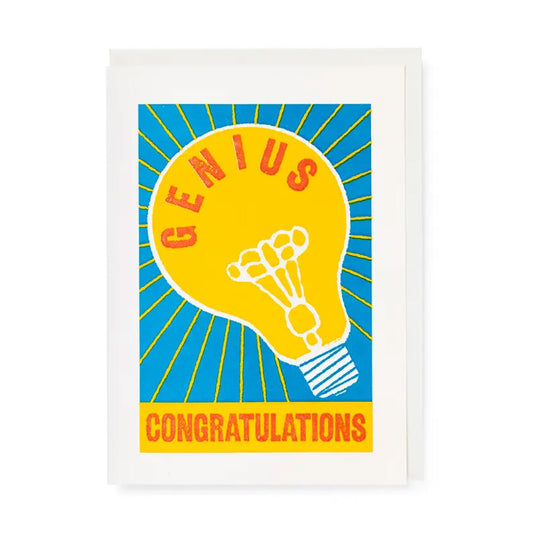 Congratulations Genius Card