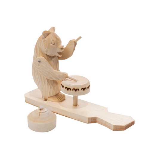 Handcarved Bears Folk Toy