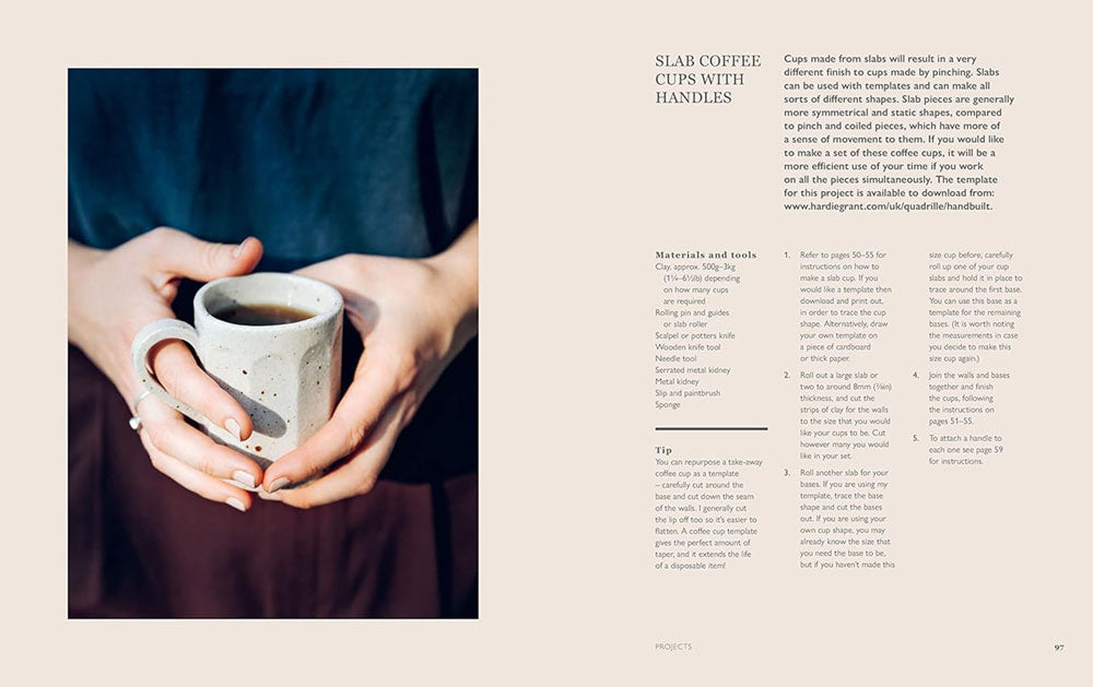 Handbuilt - A Modern Potter's Guide to Handbuilding with Clay