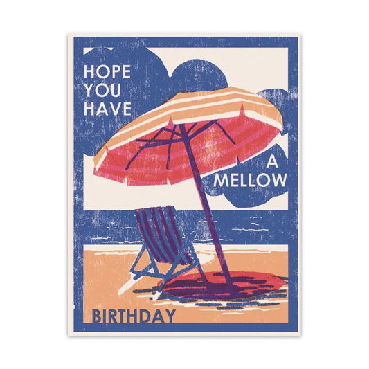 Mellow Birthday Card