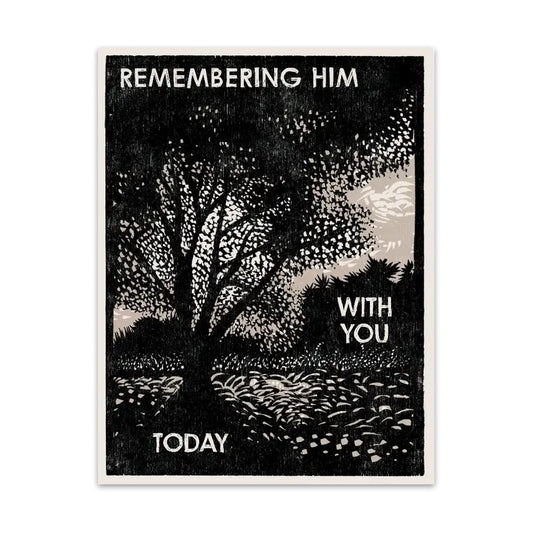 Remembering Him Card