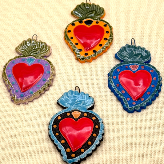 Ceramic Heart Milagro
