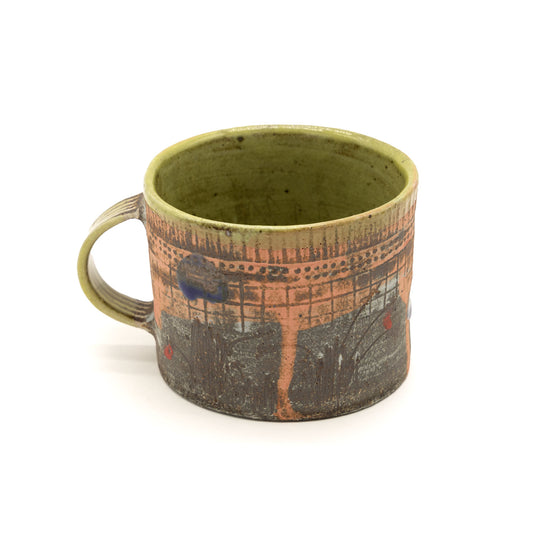 Collage Mug by Chunmei Ceramics - B15