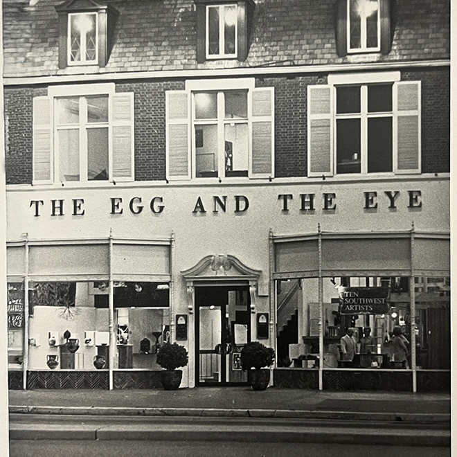 Vintage Slide of Facade Egg and the Eye