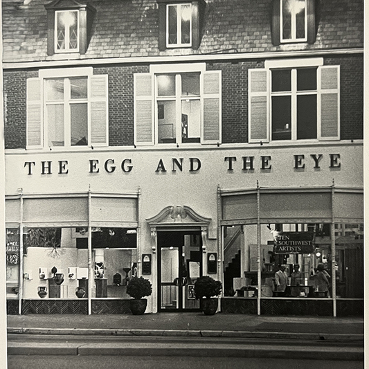 Vintage Slide of Facade Egg and the Eye