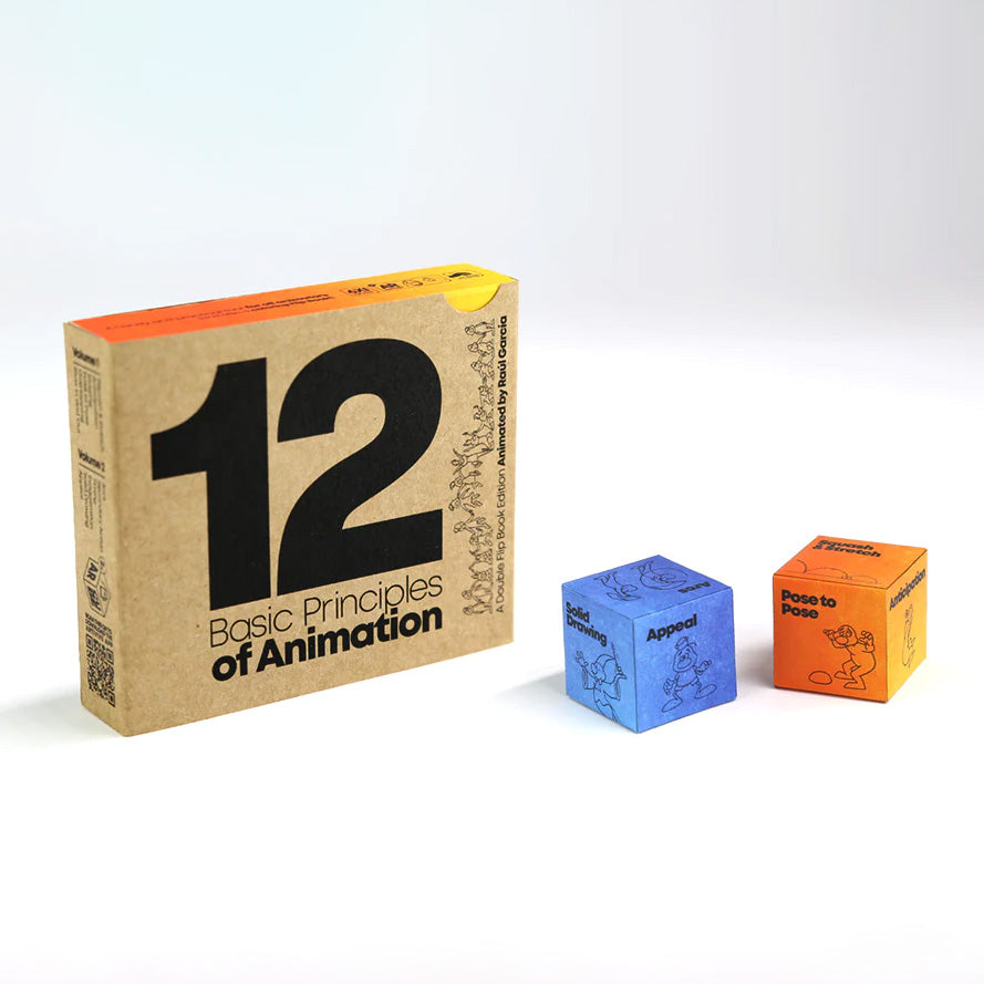 12 Principles of Animation Flipboku Flipbook Set