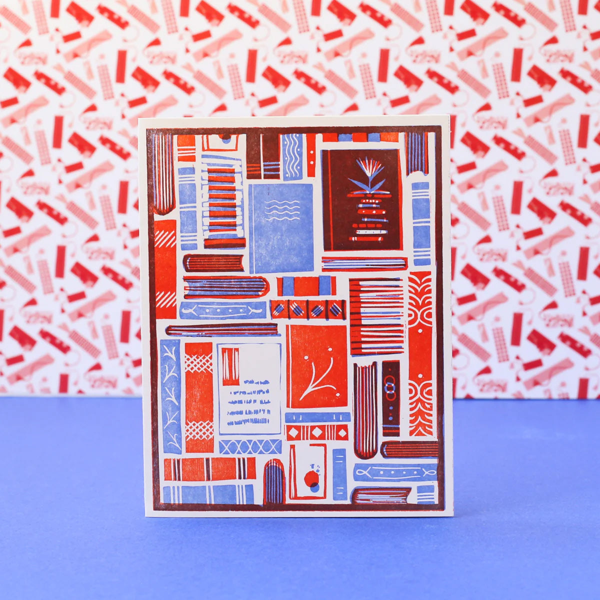 Letterpress Card Boxed Set - Book Lovers